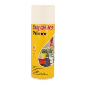 SupaDec White Primer Spray Paint 400ml