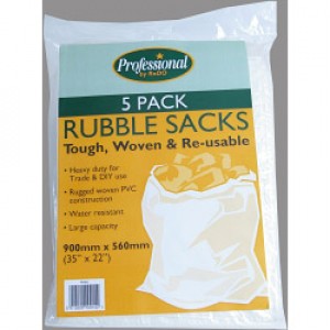 Rodo Woven Rubble Sacks (Pack of 5)