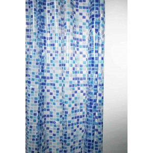 Blue Canyon Peva Shower Curtain 180 x 180cm