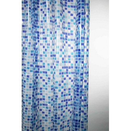 Blue Canyon Peva Shower Curtain 180 x 180cm