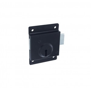 Securit Press Lock Black 75mm