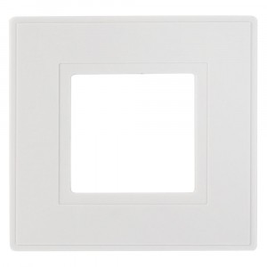 Dencon Finger Plates for Flush Wall Switches White Pack 2