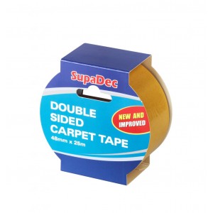 SupaDec Double Sided Carpet Tape 48mm x 25 Metre
