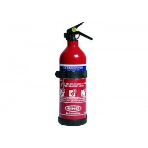 Ring 1kg Dry Powder Fire Extinguisher Rated A B and C