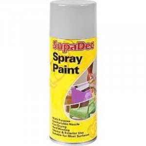 SupaDec Spray Paint Undercoat 400ml Grey