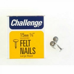 Challenge 15mm Galvanised Felt Nails 15mm 225g