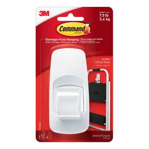 3M Command Decorating Clips Pack of 20 White