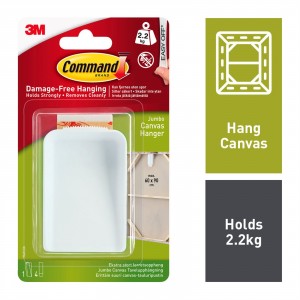 3M Command Canvas Hanger Jumbo