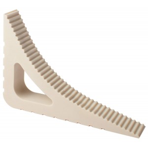 Blocky Door Stop Cream