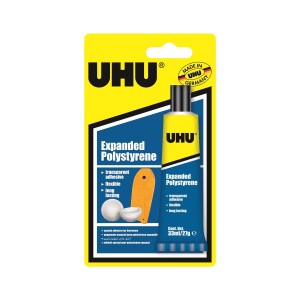 UHU Polystyrene Adhesive 33ml