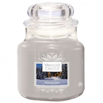 Yankee Candlelit Cabin Jar Candle Small