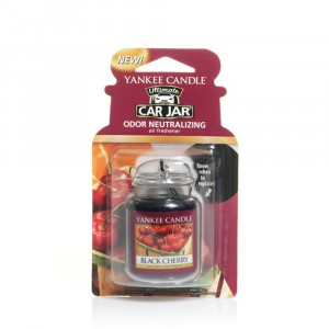 Yankee Car Jar Ultimate - Black Cherry