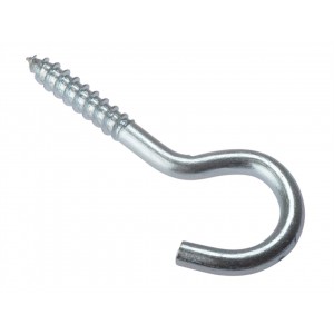 Forgefix Screw Hook ZP Bag 10