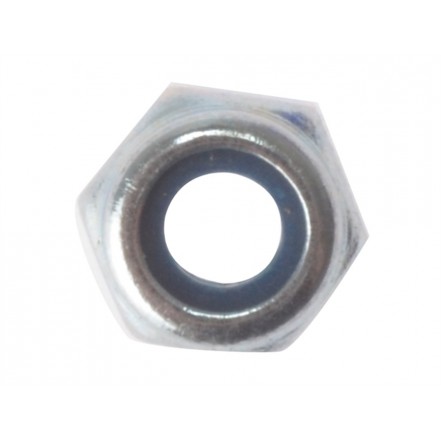 Forgefix Hex Nuts with Nylon Inserts ZP Bag 50