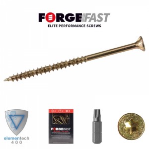 Forgefix ForgeFast Elite Low-Torque Wood Screws