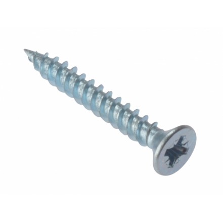 Forgefix General Purpose Screw Pozi Countersunk ZP