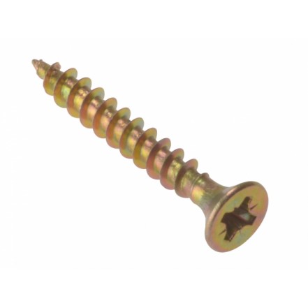 Forgefix Multi-Purpose Screw Zinc Yellow Passivated