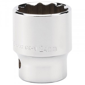 Draper Expert 1/2" Square Drive Hi-Torq 12 Point Socket