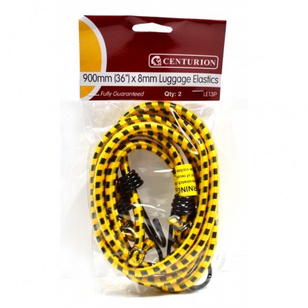 Centurion Luggage Elastics 8mm (Pack of 2)