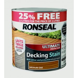 Ronseal Ultimate Protection Decking Stain  2L + 25% Free