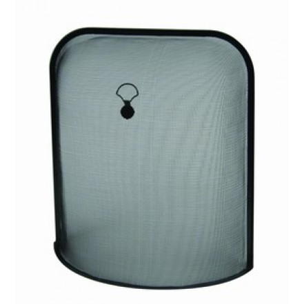 Manor Ascot Fire Screen Black