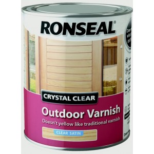 Ronseal Crystal Clear Outdoor Varnish