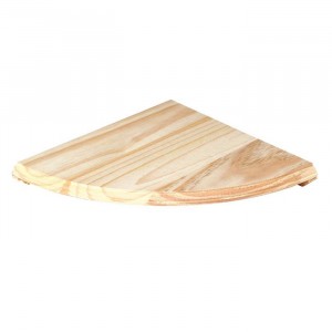 Core Products Natural Wood Corner Shelf Kit Pine