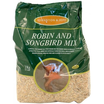 Johnston & Jeff Wild Bird Food Robin Mix