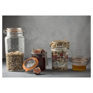 Kilner Faceted Clip Top Jar