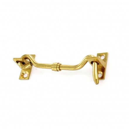 Securit Cabin Hook Brass