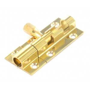 Securit Door Bolt 1" Wide Brass