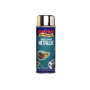 Plastikote Brilliant Metallic Spray Paint 400ml