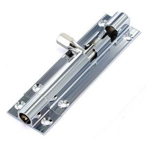 Securit Door Bolt 1" Wide Chrome