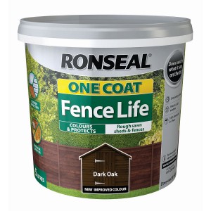 Ronseal One Coat Fence Life 5 Litre