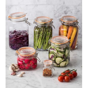 Kilner Square Clip Top Preservation/Storage Jar