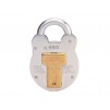 Squire 4-Lever Old English Steel Case Padlock