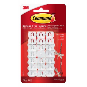 3M Decorating Clips Pack of 20