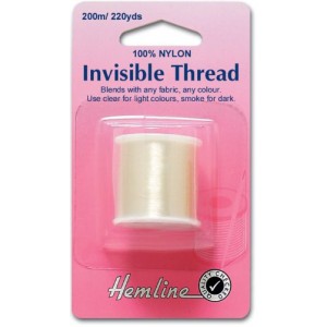 Hemline Nylon Invisible Thread 200m