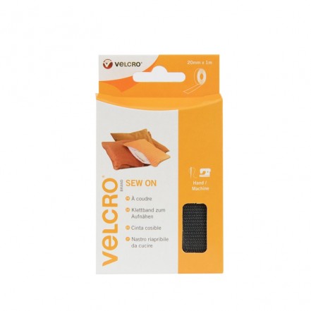 Velcro Sew on Tape 20mm x 1 Metre