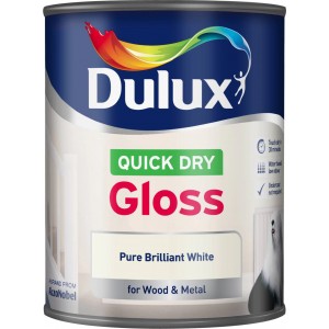 Dulux Quick Dry Gloss Pure Brilliant White