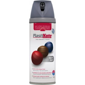 Plastikote Twist & Spray Paint 400ml Matt