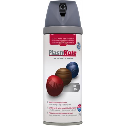 Plastikote Twist & Spray Paint 400ml Matt