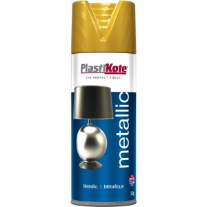 Plastikote Metallic Spray Paint 400ml