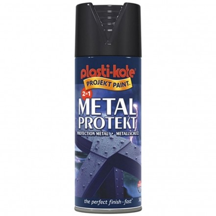 Plastikote Metal Protekt Spray Paint 400ml Gloss