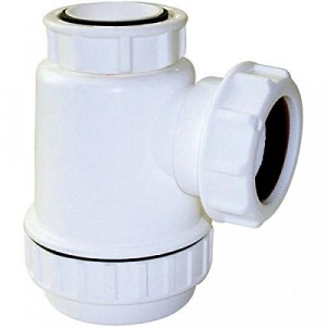 Waste Bottle Trap White