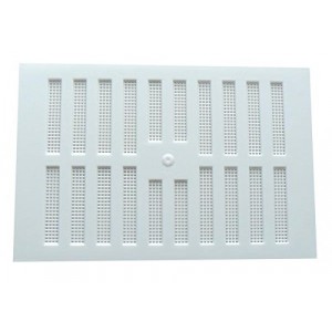 Vent Hit & Miss with Flyscreen White