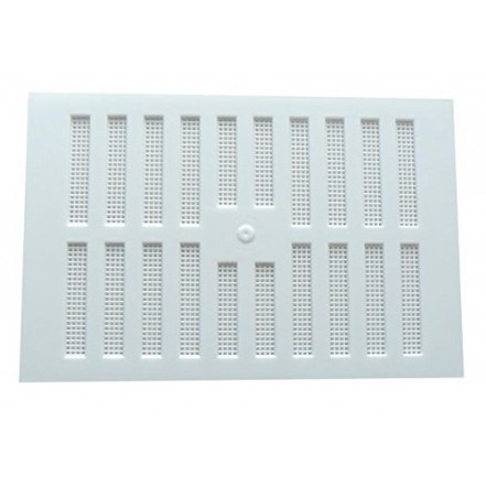 Vent Hit & Miss with Flyscreen White