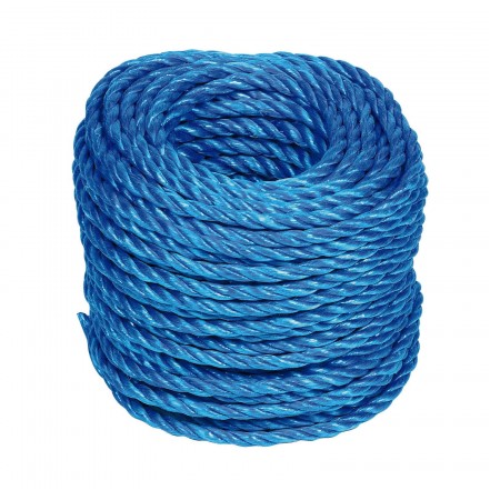 Polypropylene Stranded Rope Blue (Per Metre)