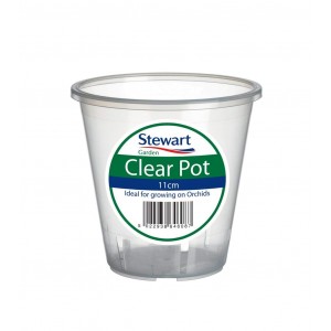 Stewart Clear Flower Pot