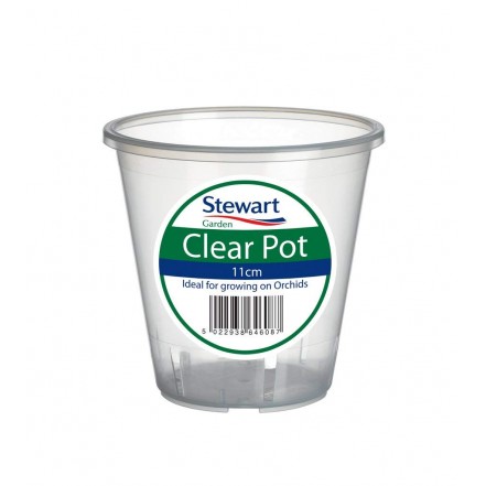 Stewart Clear Flower Pot